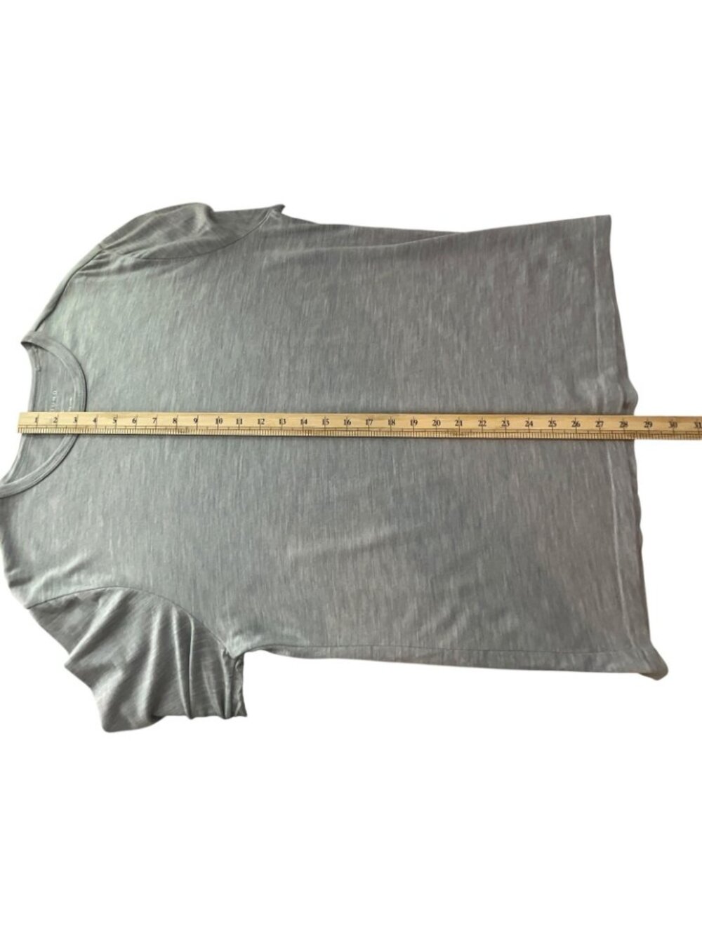 Unbound Merino Long Sleeve Shirt Mens Large Gray 100% Merino Wool Tagless - Picture 10 of 11